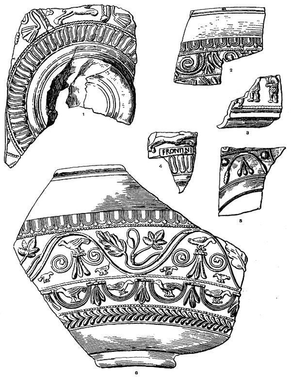 Decorated samian