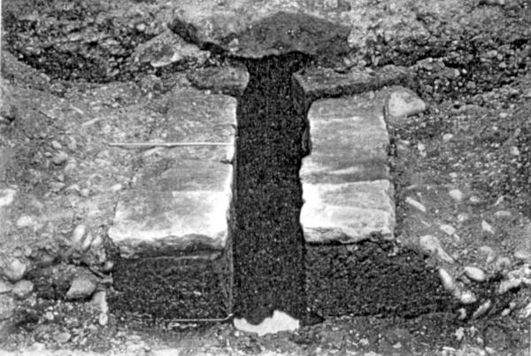 Plate 7 #2 drain through reducing wall