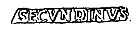 SECUNDINUS stamp